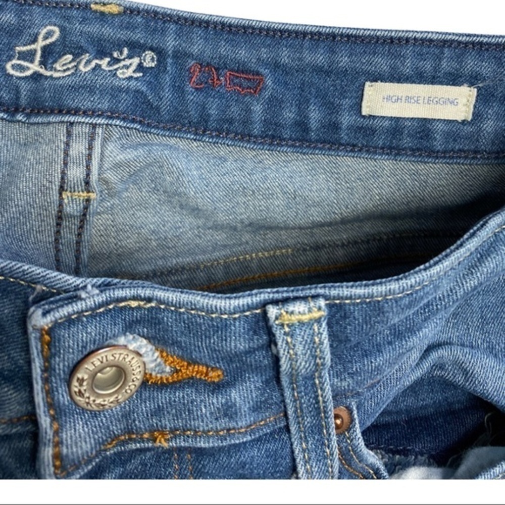 LEVI’S HIGH RISE LEGGING JEANS - Picture 5 of 7